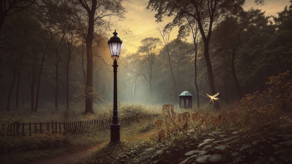 parque en otoño